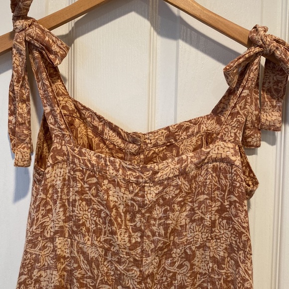 Faherty Kendall Linen Dress Size Small - Picture 5 of 5